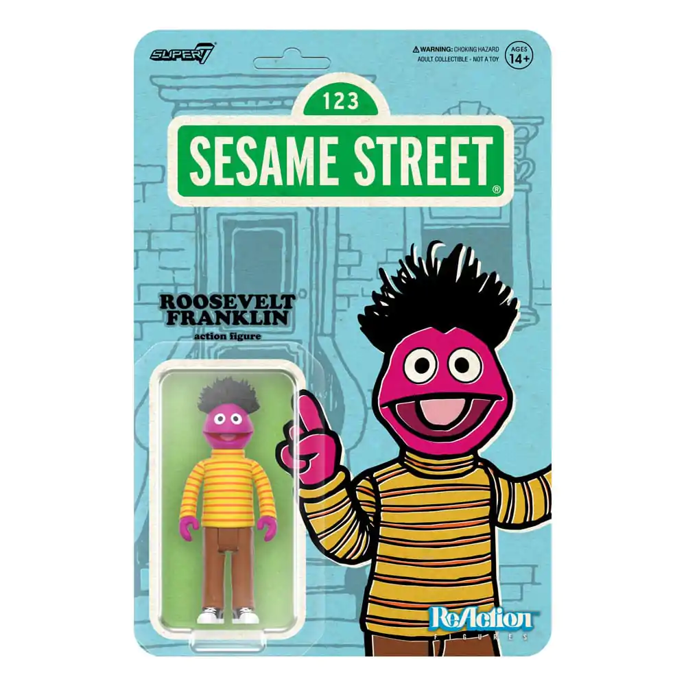 Sesame Street ReAction Akčná Figúrka Wave 04 Roosevelt Franklin 10 cm produktová fotografia