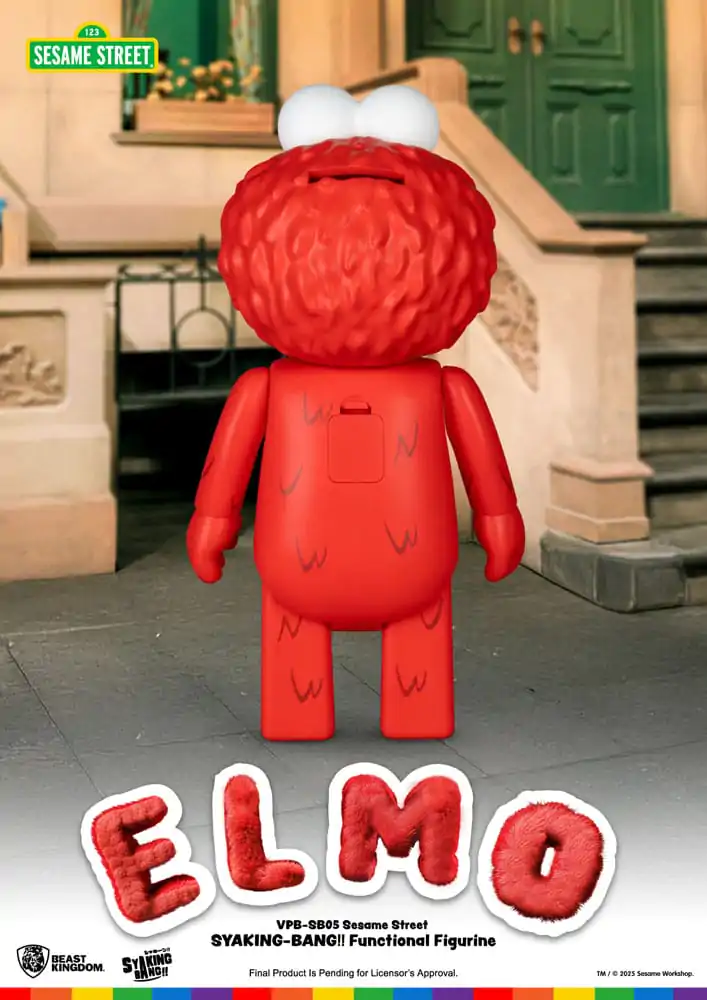 Sesame Street Syaking Bang Vinyl Prasiatko Elmo 47 cm produktová fotografia
