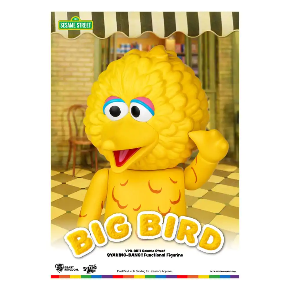 Sesame Street Syaking Bang Series PVC prasiatko Big Bird 49 cm produktová fotografia