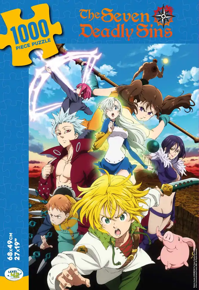 Seven Deadly Sins Puzzle Characters (1000 ks) termékfotó