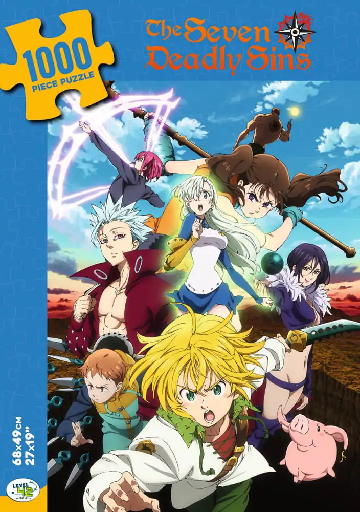 Seven Deadly Sins Puzzle Characters (1000 ks) termékfotó