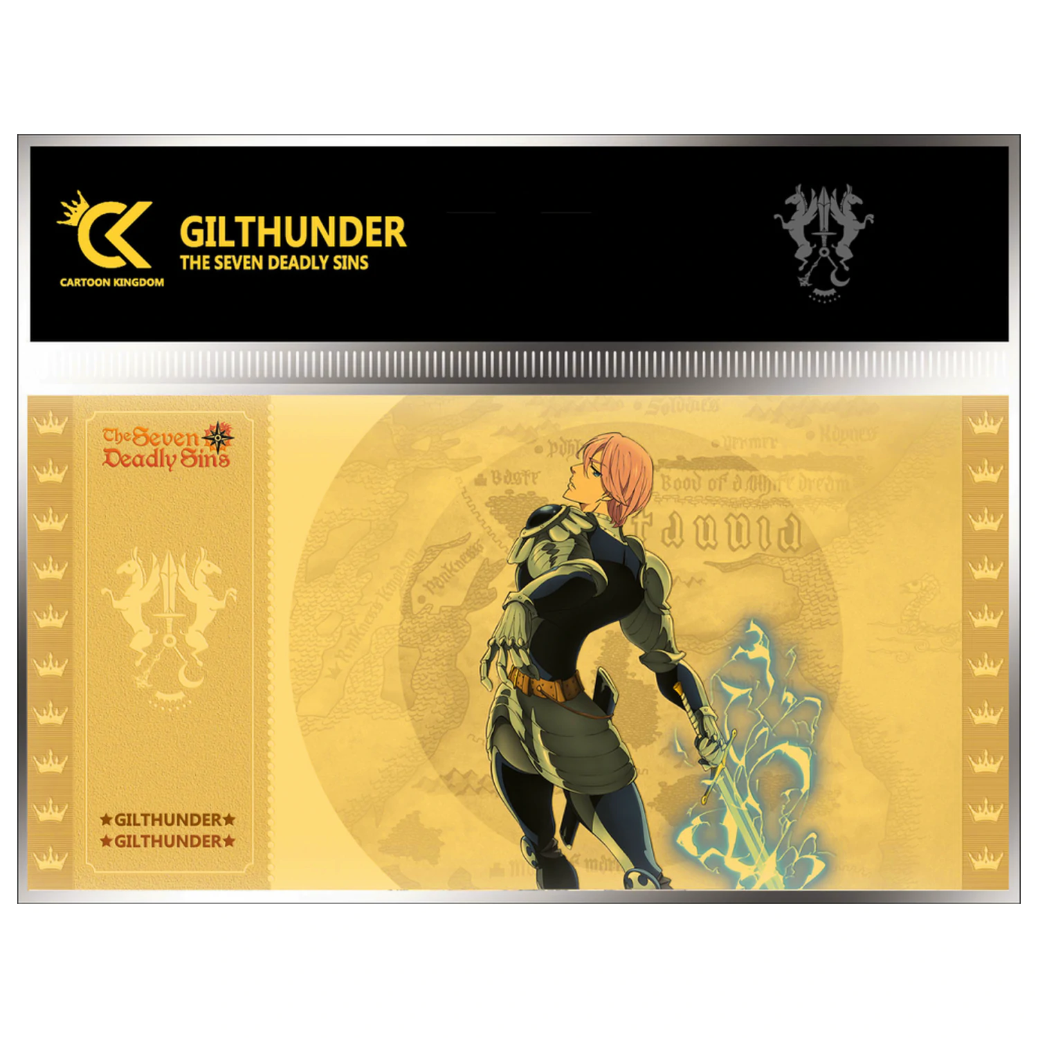 Seven Deadly Sins Gilthunder Zlatý Lístok produktová fotografia
