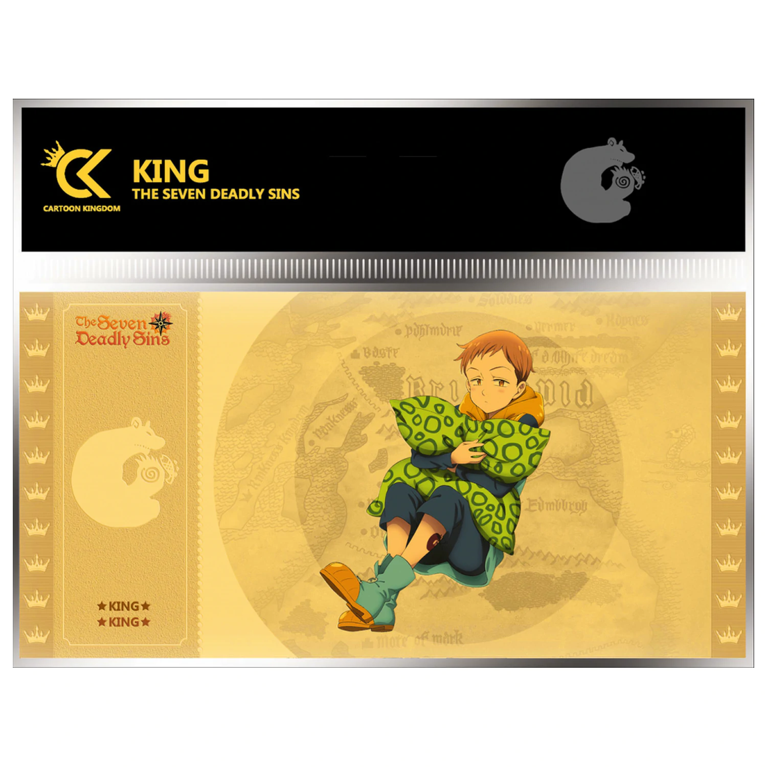 Seven Deadly Sins King Zlatý lístok produktová fotografia