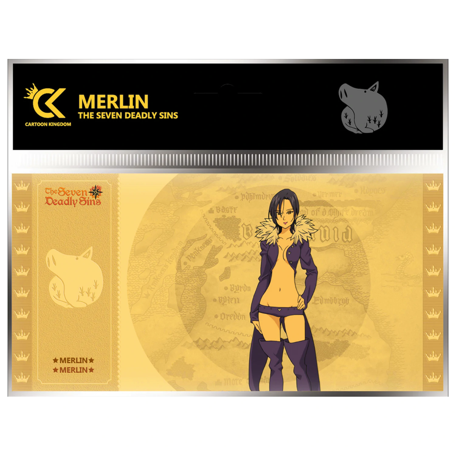 Seven Deadly Sins Merlin Golden Ticket produktová fotografia