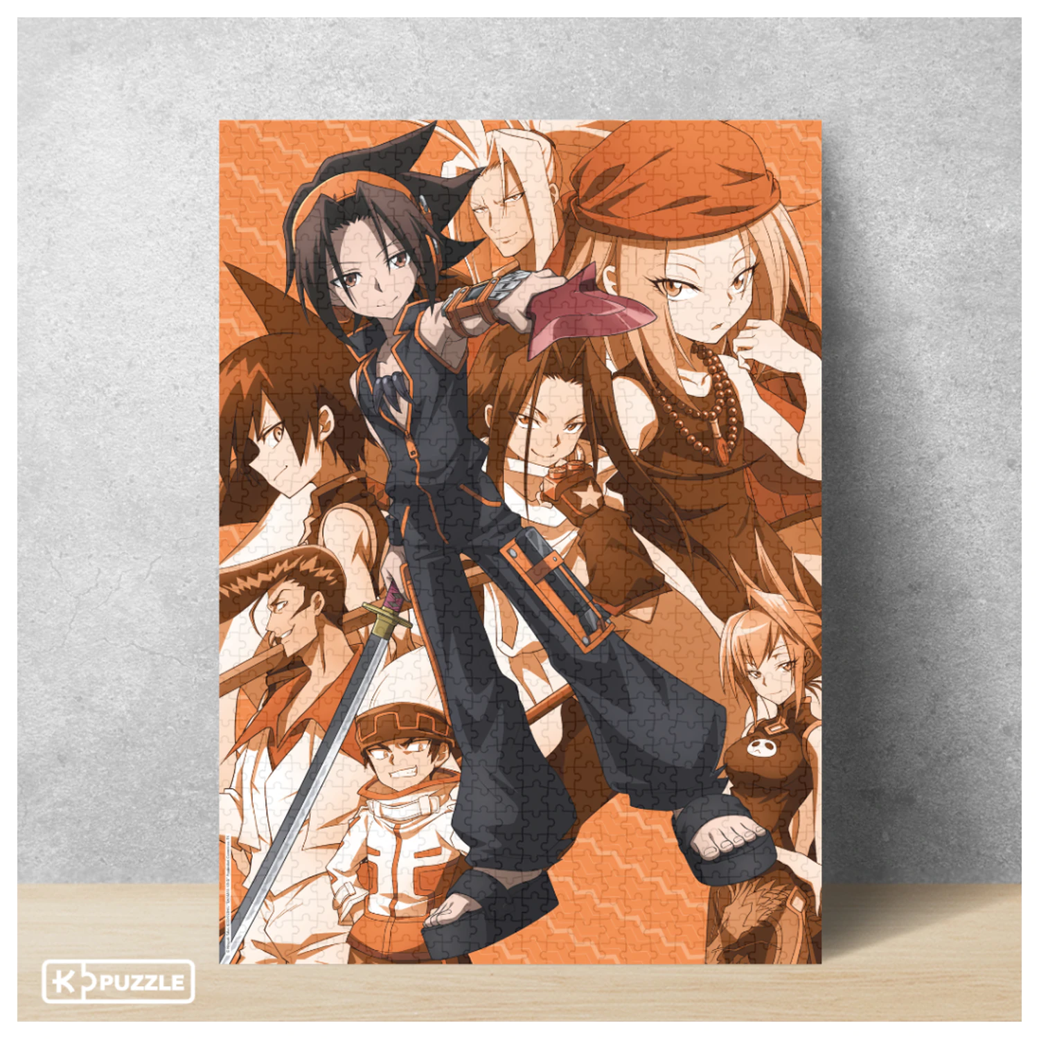 Shaman King plagát + 1000 kusové puzzle produktová fotografia