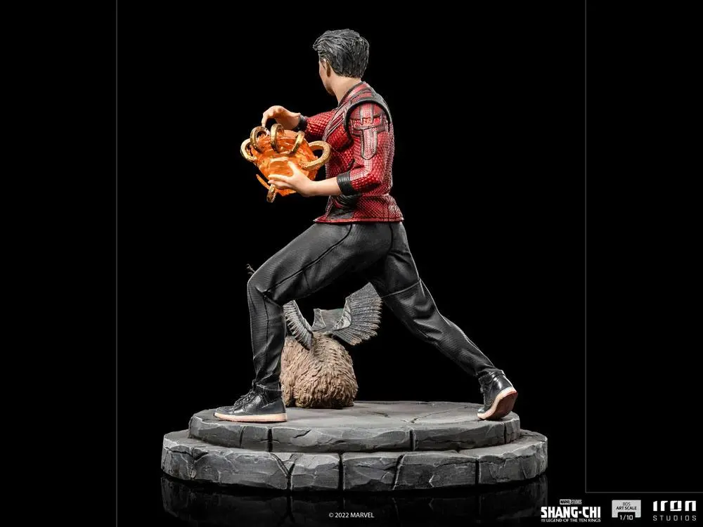 Shang-Chi and the Legend of the Ten Rings BDS Art Scale Statue 1/10 Shang-Chi & Morris 19 cm termékfotó