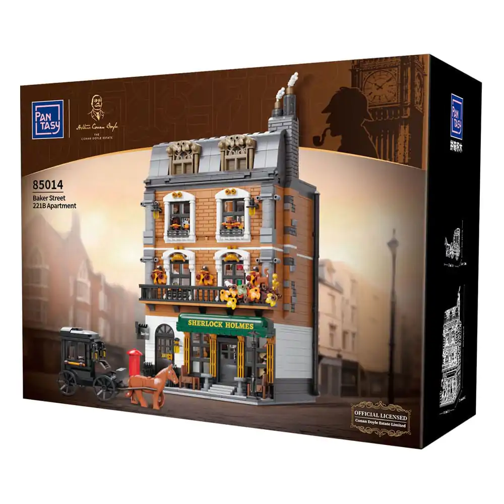 Stavba Sherlock Holmesa Baker Street 221B byt 42 cm termékfotó