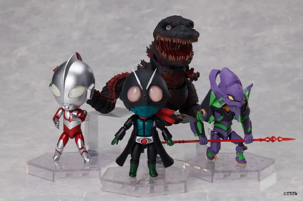 Shin Japan Heroes Universe Dform+ Akčné Figúrky 4-Pack 10 cm produktová fotografia