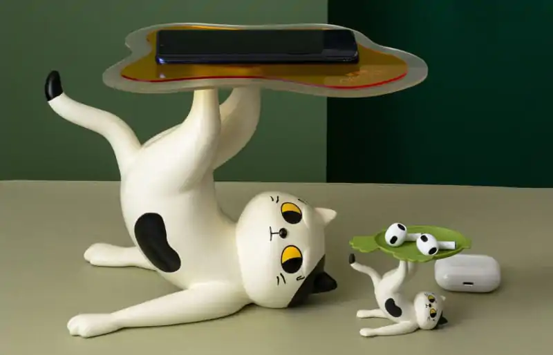 Shitaukeno Neko Figúrka Bicolor Mačka 20 cm produktová fotografia