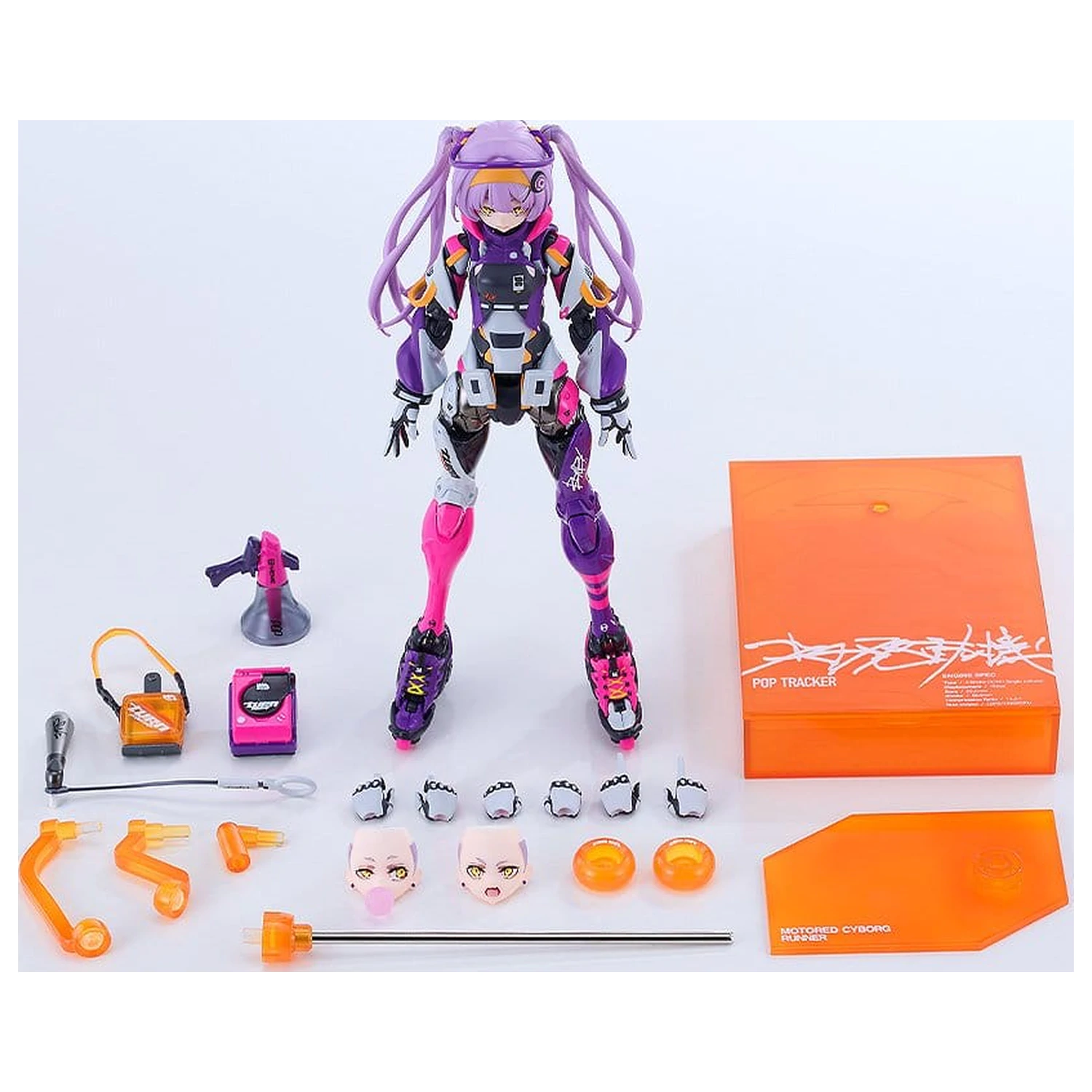 Shojo-Hatsudoki Motored Cyborg Runner Akčná Figúrka SSX-155c Pop Tracker 18 cm produktová fotografia