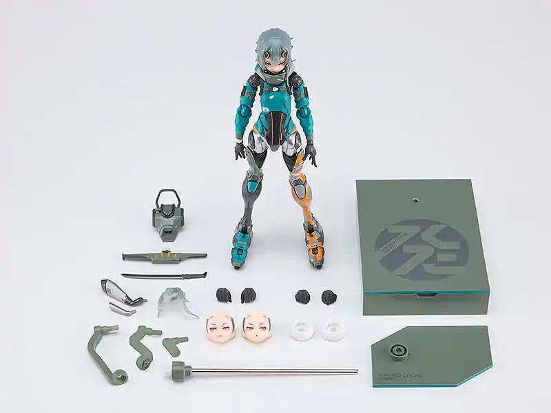 Shojo-Hatsudoki Diecast / PVC Akčná Figúrka Motored Cyborg Runner SSX_155 Downtown Trek 17 cm produktová fotografia