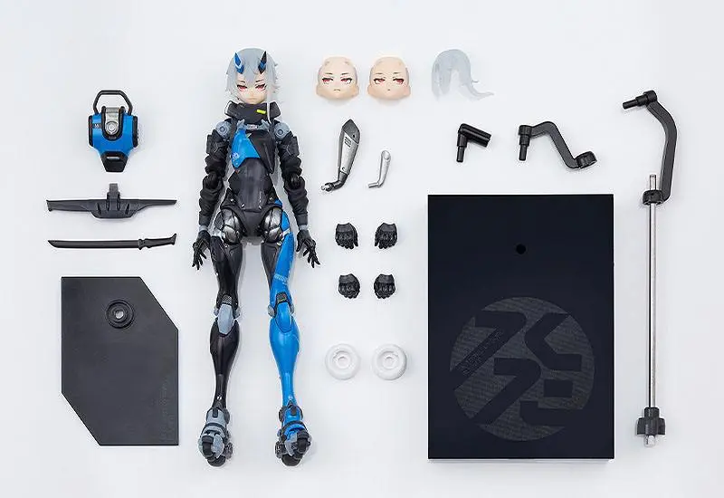 Shojo-Hatsudoki Diecast / PVC akčná figúrka Motored Cyborg Runner SSX_155 Techno Azur 17 cm produktová fotografia