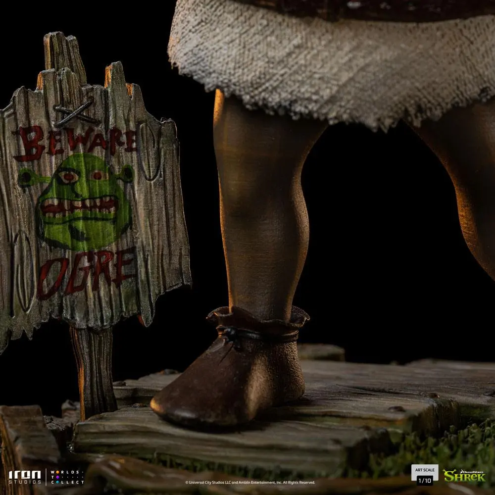 Shrek Deluxe Art Scale Statue 1/10 Shrek, Donkey and The Gingerbread Man 26 cm Socha produktová fotografia