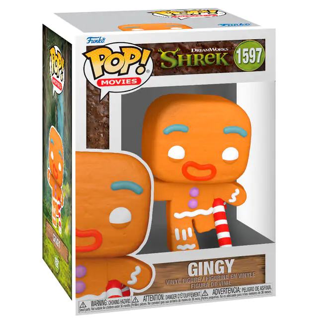 Shrek Funko POP! Movies Vinyl figúrka 30. výročie Perníkový muž 9 cm termékfotó