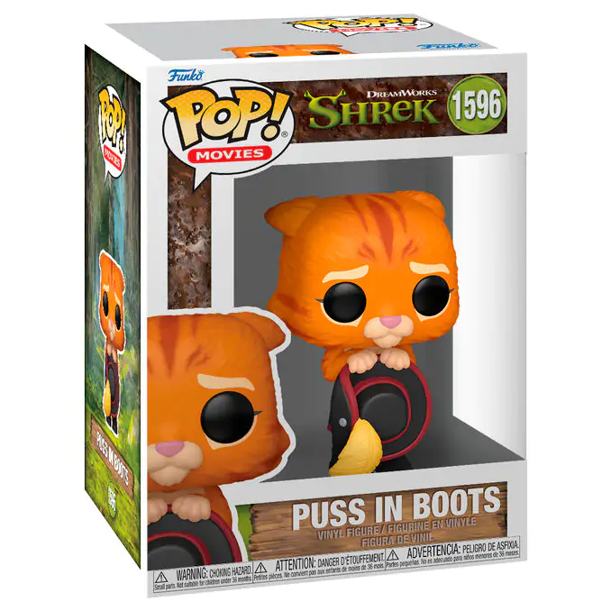 Shrek Funko POP! Movies vinylová figúrka 30. évfordulós Csizmás Kandúr 9 cm termékfotó