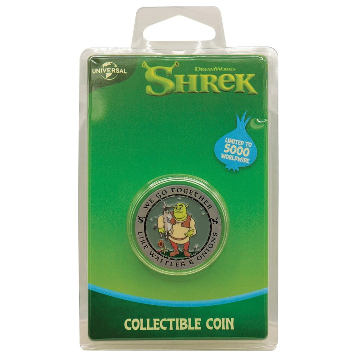 Shrek zberateľská minca Swamp Sweet Swamp limitovaná edícia produktová fotografia