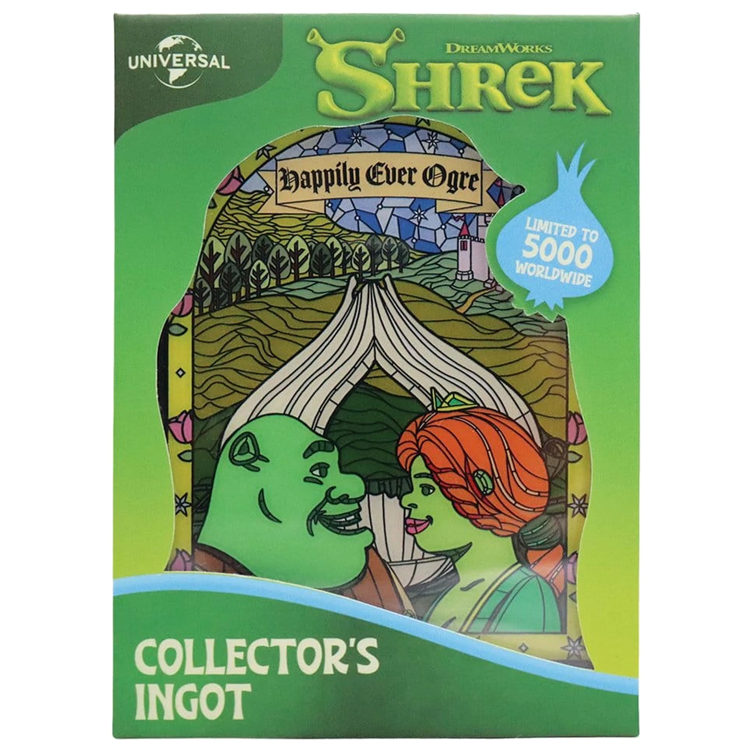 Shrek Ingot s efektom vitráže Limitovaná edícia produktová fotografia