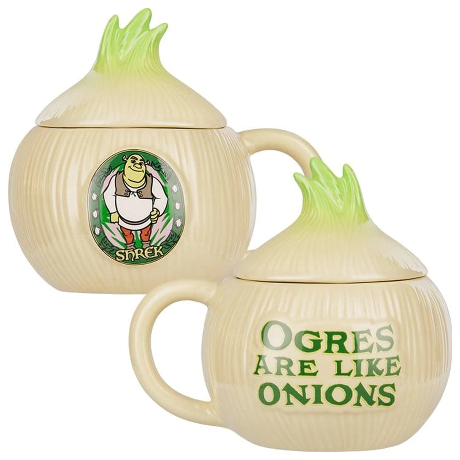 Shrek hrnček Onion s viečkom produktová fotografia