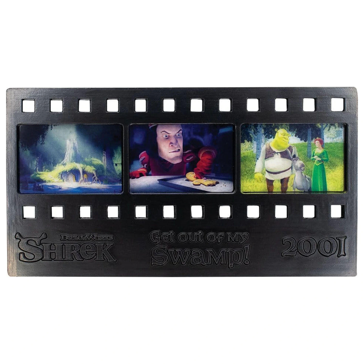 Shrek replika kovový filmový pásik limitovaná edícia 12 cm produktová fotografia