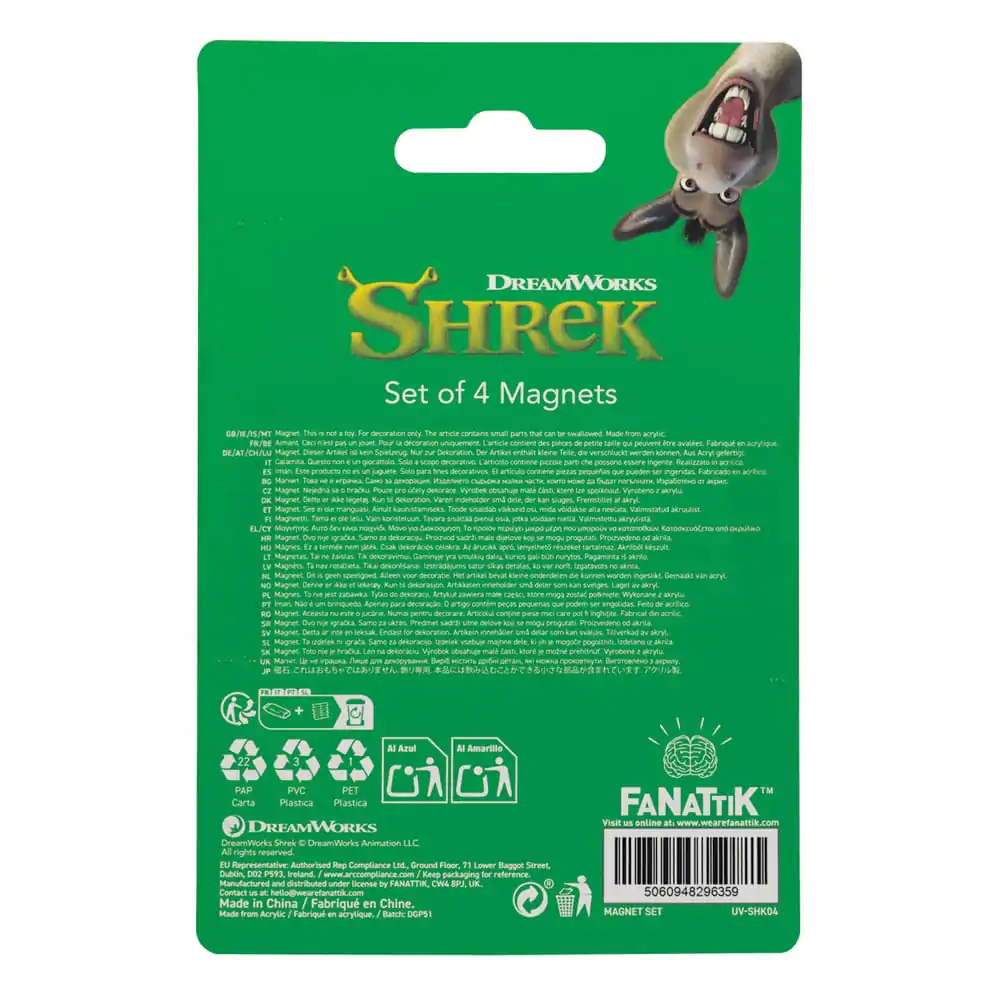 Shrek Sada zliatkov Magnet Warrior Limitovaná edícia produktová fotografia