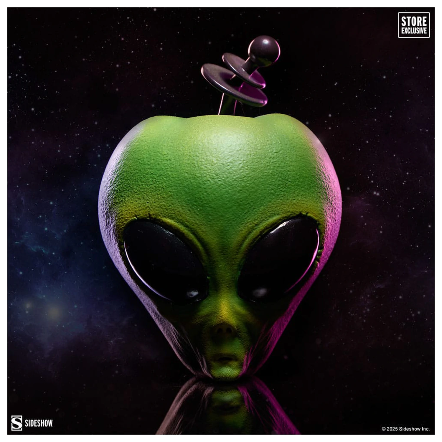 Sideshow Originals Apple Replica Alien Apple (zelený variant) 11 cm produktová fotografia