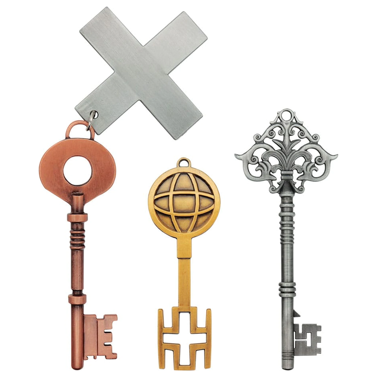 Silent Hill 2 Replicas 3-dielna súprava kľúčov produktová fotografia