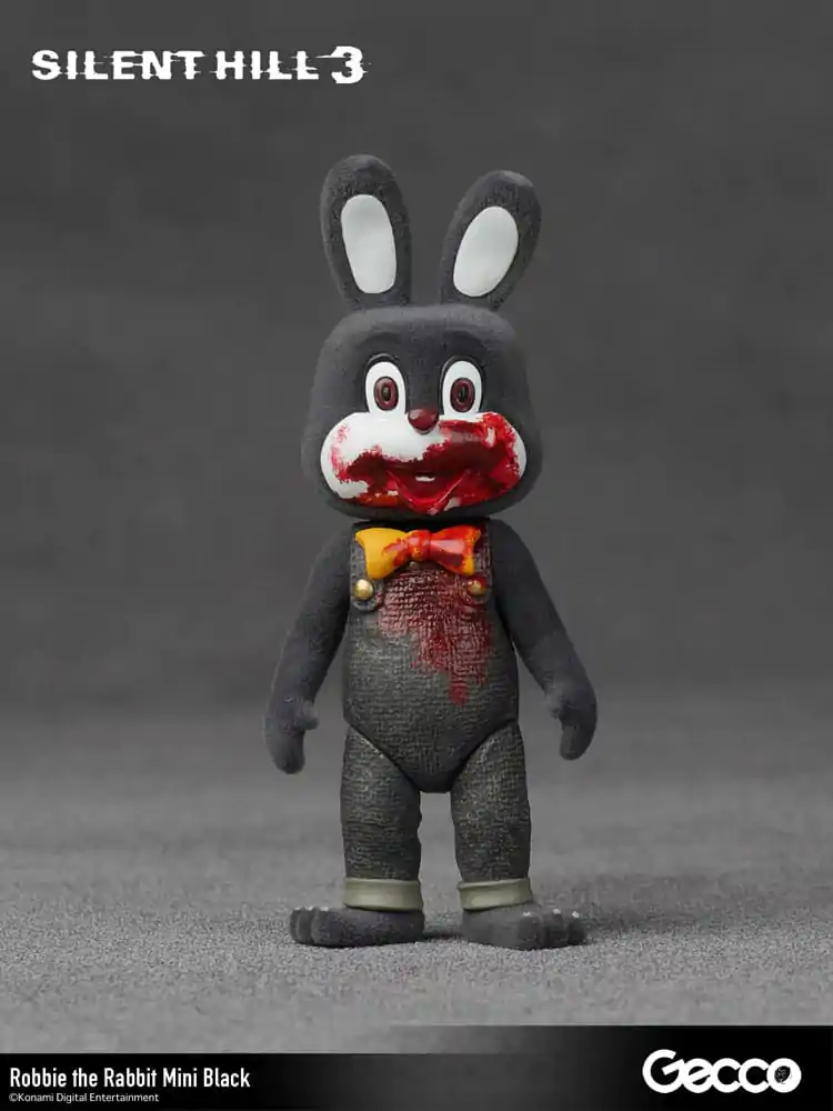 Silent Hill 3 Mini akčná figúrka Robbie the Rabbit Mini Black Version 10 cm termékfotó