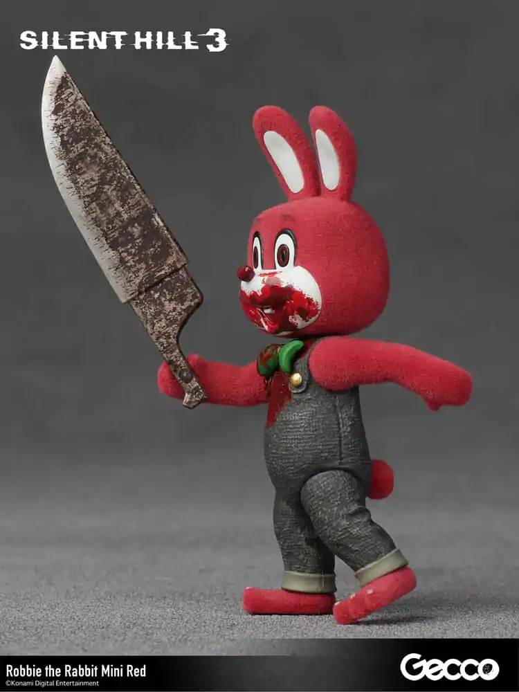 Silent Hill 3 Mini Akčná Figúrka Robbie the Rabbit Mini Red Verzia 10 cm termékfotó