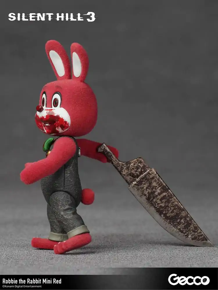 Silent Hill 3 Mini Akčná Figúrka Robbie the Rabbit Mini Red Verzia 10 cm termékfotó