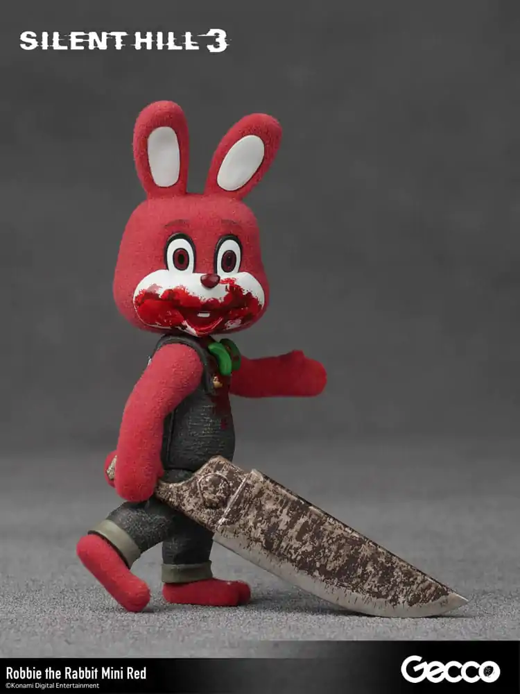 Silent Hill 3 Mini Akčná Figúrka Robbie the Rabbit Mini Red Verzia 10 cm termékfotó