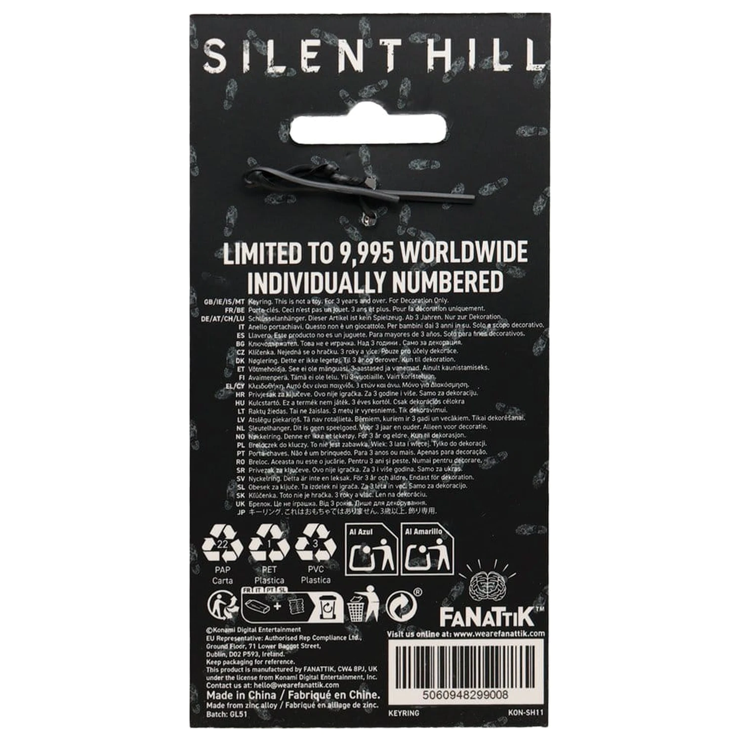 Silent Hill kľúčenka Hotel Red Limited Edition produktová fotografia