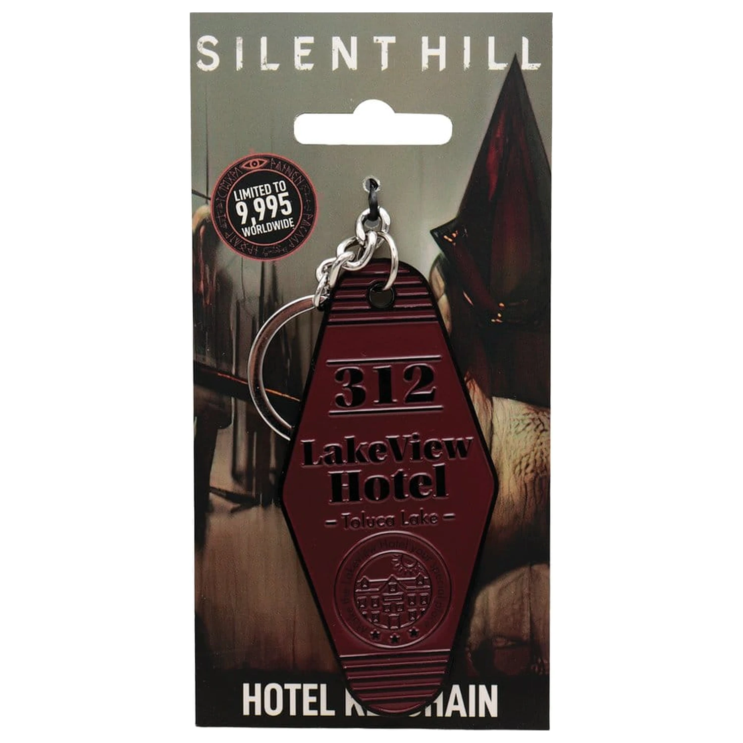 Silent Hill kľúčenka Hotel Red Limited Edition produktová fotografia