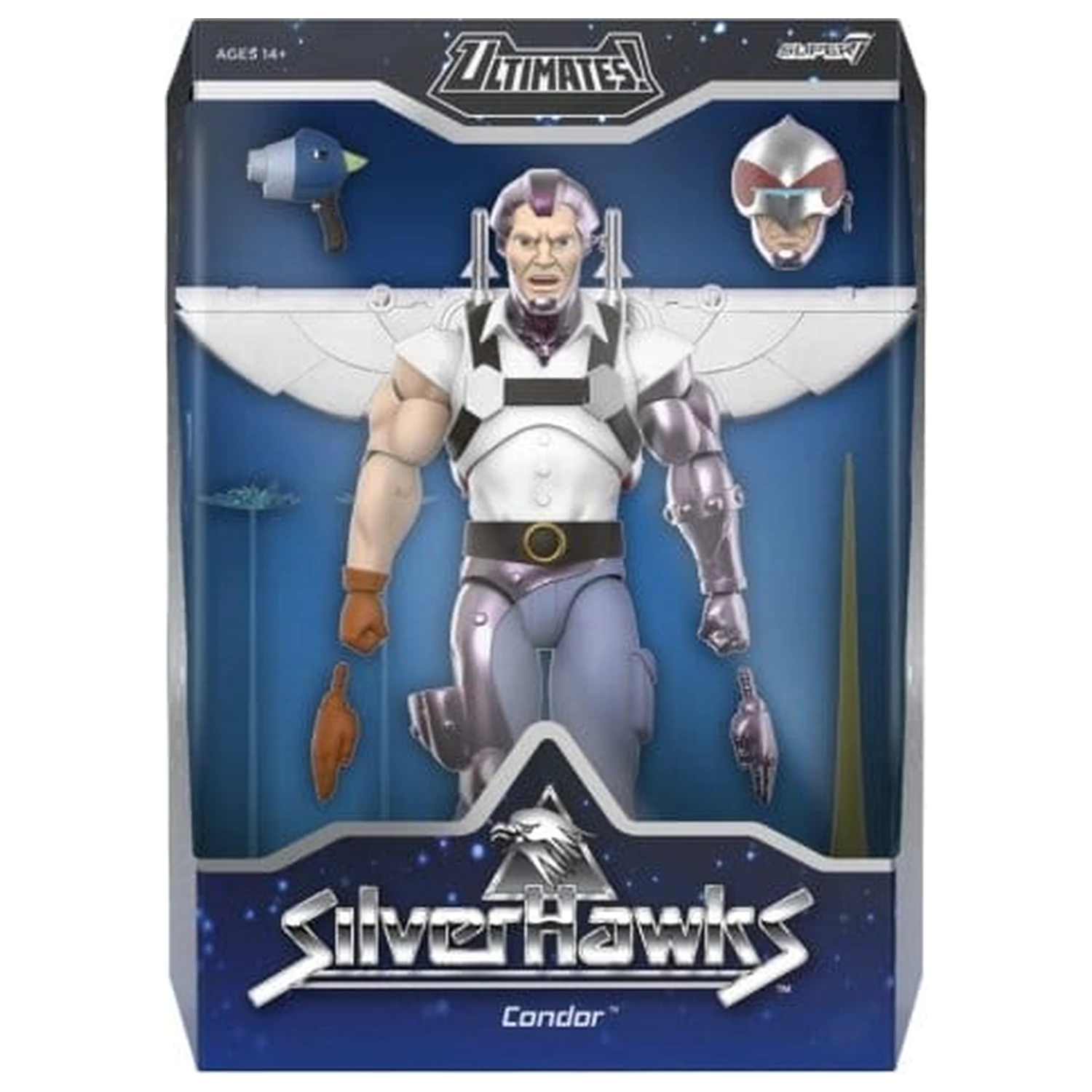 Silverhawks Ultimates akčná figúrka Vlna 07 Condor (Toon) produktová fotografia