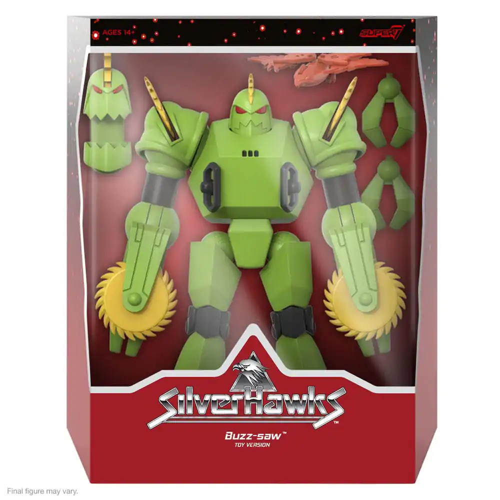 SilverHawks Ultimates akčná figúrka Buzz-Saw (Toy Version) 18 cm termékfotó