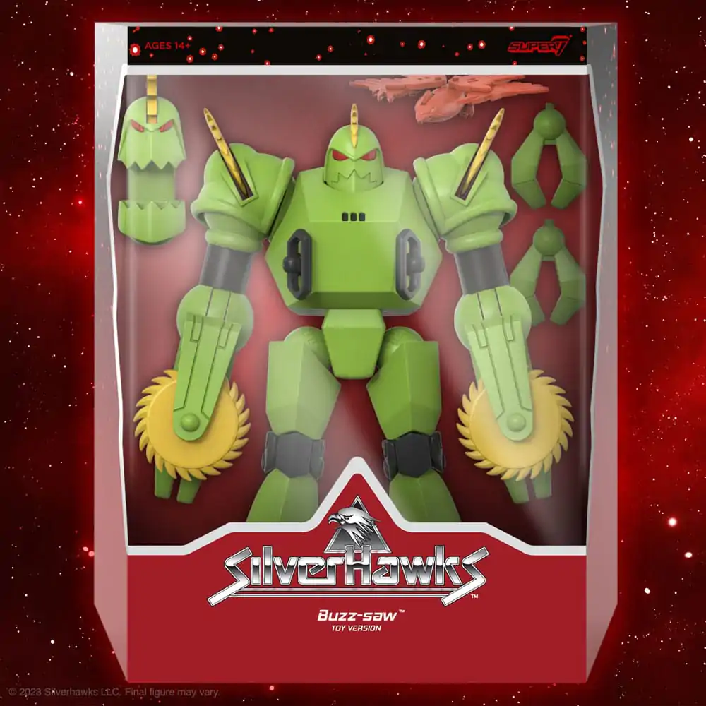 SilverHawks Ultimates akčná figúrka Buzz-Saw (Toy Version) 18 cm termékfotó