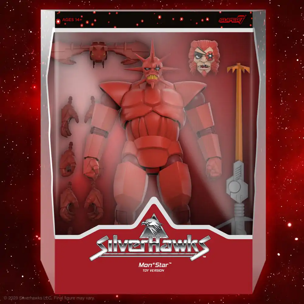 SilverHawks Ultimates akčná figúrka Mon*Star (hračkárska verzia) 18 cm termékfotó