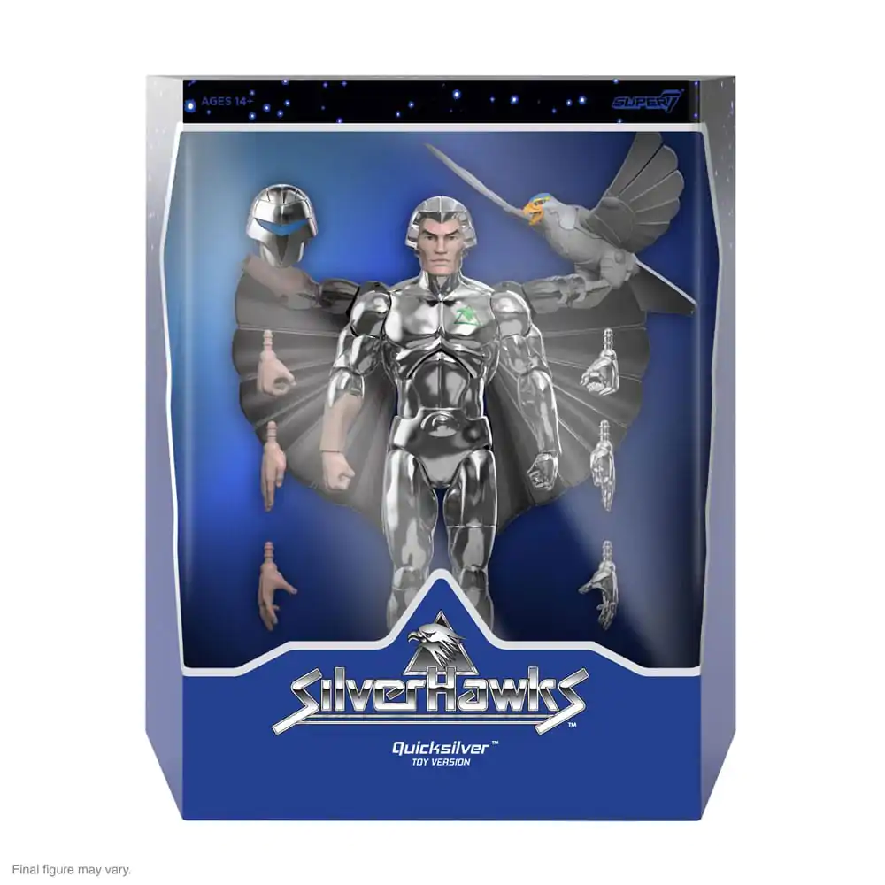 SilverHawks Ultimates Akčná figúrka Quicksilver (hračkárska verzia) 18 cm termékfotó