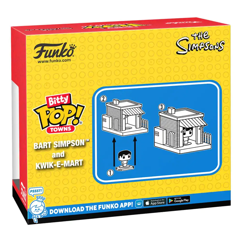 Simpsons Bitty Funko POP! Town Vinyl figúrka Kwik-E-Mart termékfotó