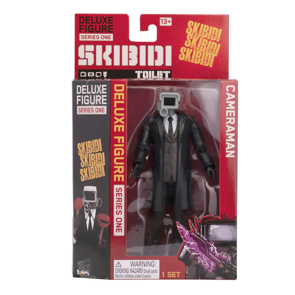 Skibidi Toilet Cameraman figúrka 16 cm produktová fotografia
