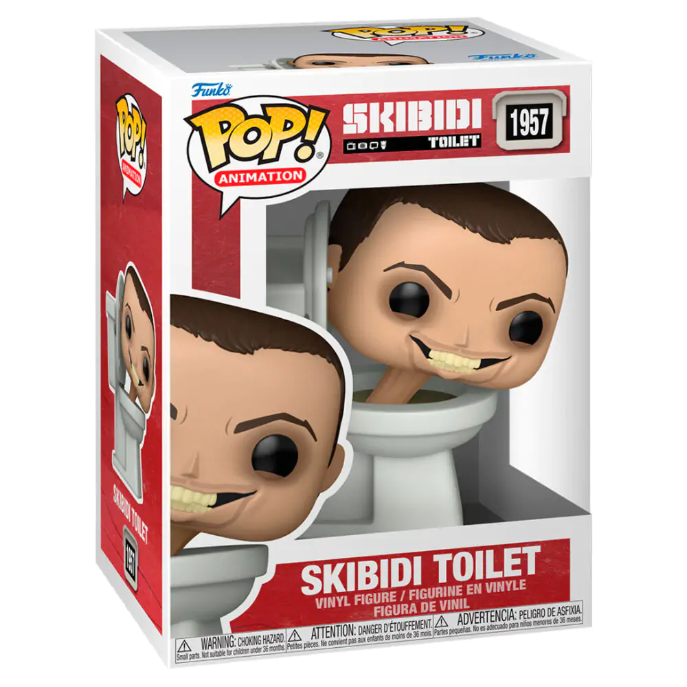 Skibidi Toilet Funko POP! Vinyl Figure Skibidi Toilet 9 cm Vinyl Figúrka produktová fotografia