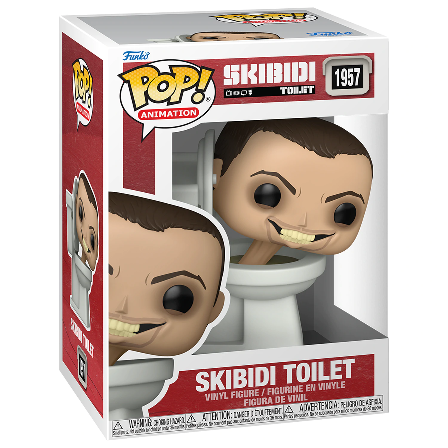 Skibidi Toilet Funko POP! Vinyl Figure Skibidi Toilet 9 cm Vinyl Figúrka produktová fotografia