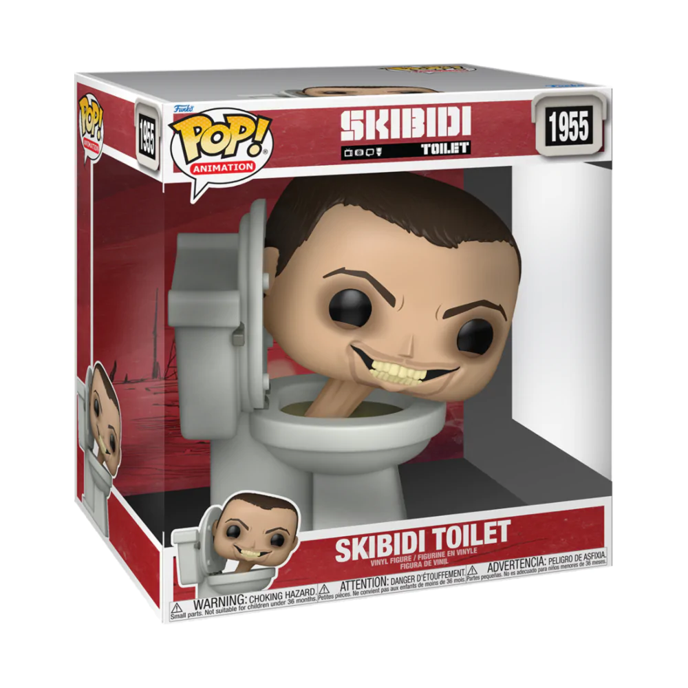 Skibidi Toilet Super Sized Jumbo Funko POP! Vinylová figúrka Skibidi Toilet 25 cm produktová fotografia