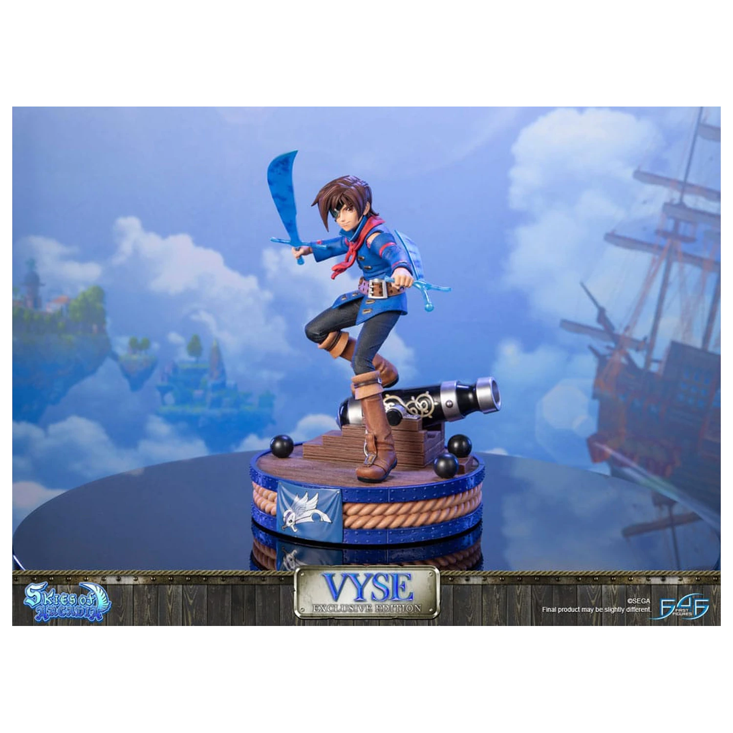Skies of Arcadia Socha Vyse Exclusive Edition 31 cm produktová fotografia