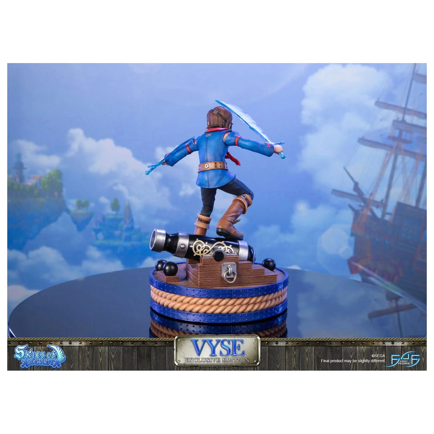 Skies of Arcadia Socha Vyse Exclusive Edition 31 cm produktová fotografia