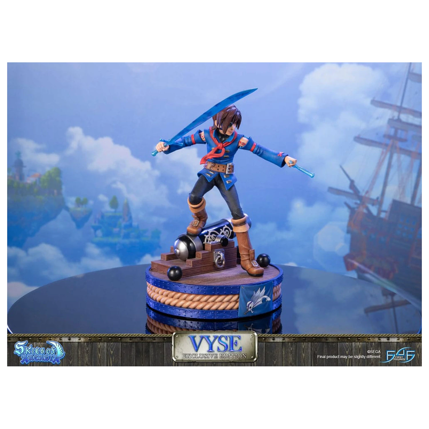 Skies of Arcadia Socha Vyse Exclusive Edition 31 cm produktová fotografia