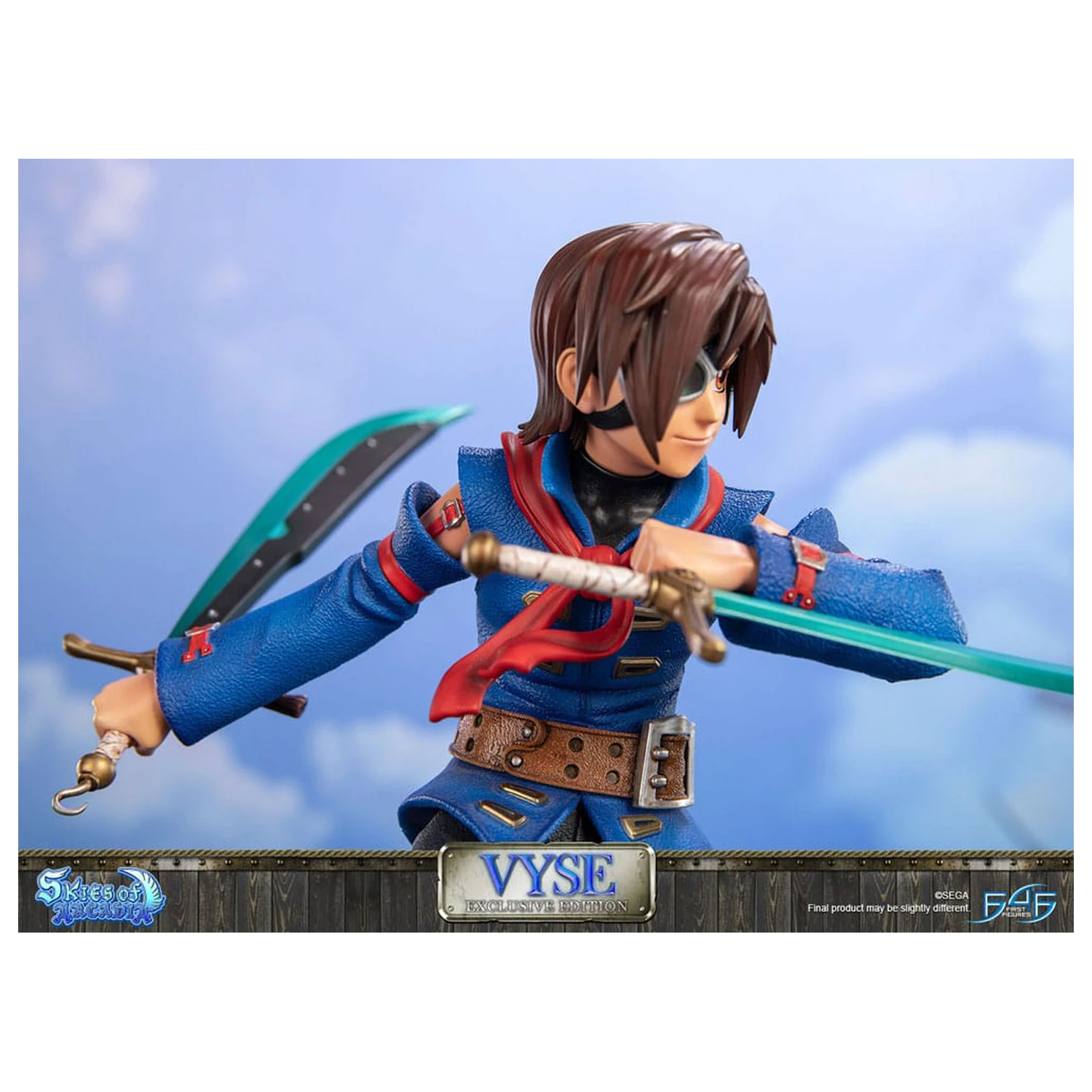 Skies of Arcadia Socha Vyse Exclusive Edition 31 cm produktová fotografia