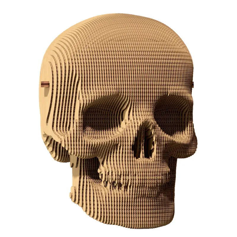 Skull cartonic 3D puzzle 72 dielikov produktová fotografia