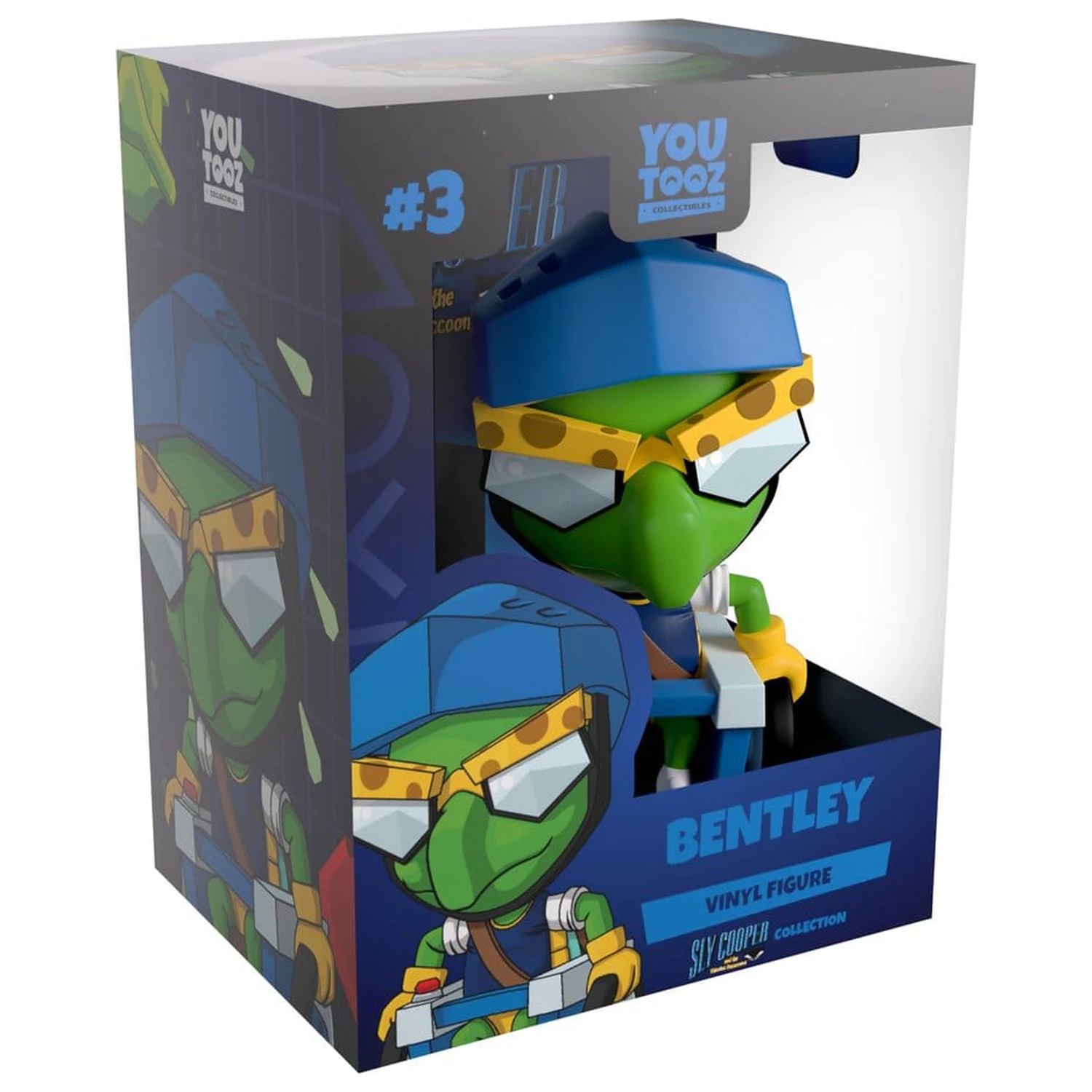 Sly Cooper vinylová figúrka Bentley 10 cm produktová fotografia