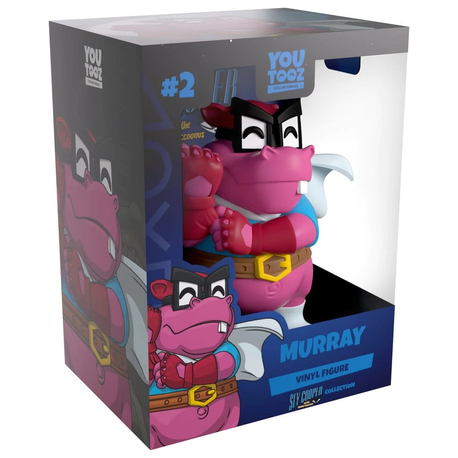 Sly Cooper Vinylová figúrka Murray 11 cm produktová fotografia