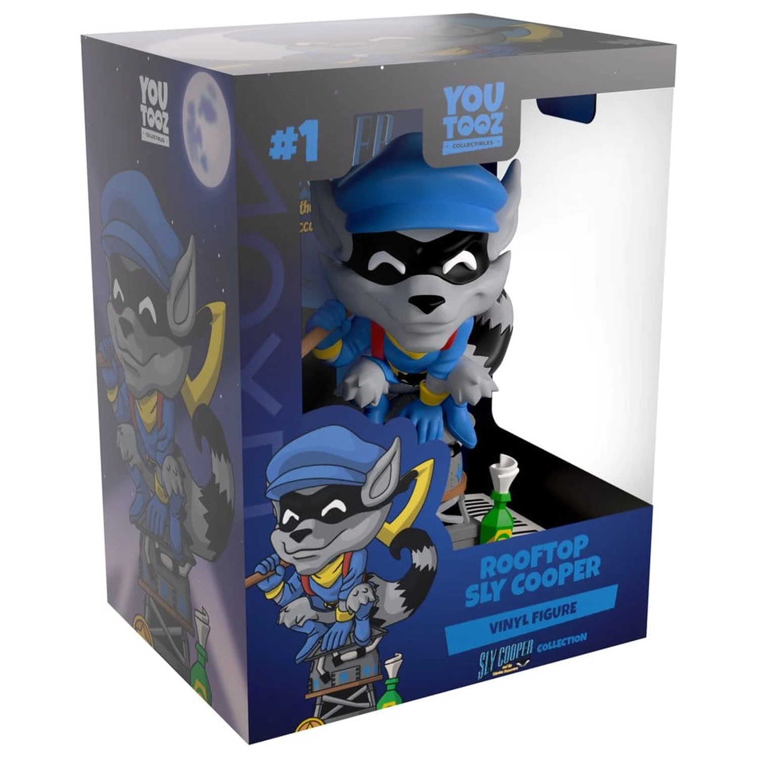 Sly Cooper Vinylová figúrka Rooftop Sly Cooper 13 cm produktová fotografia